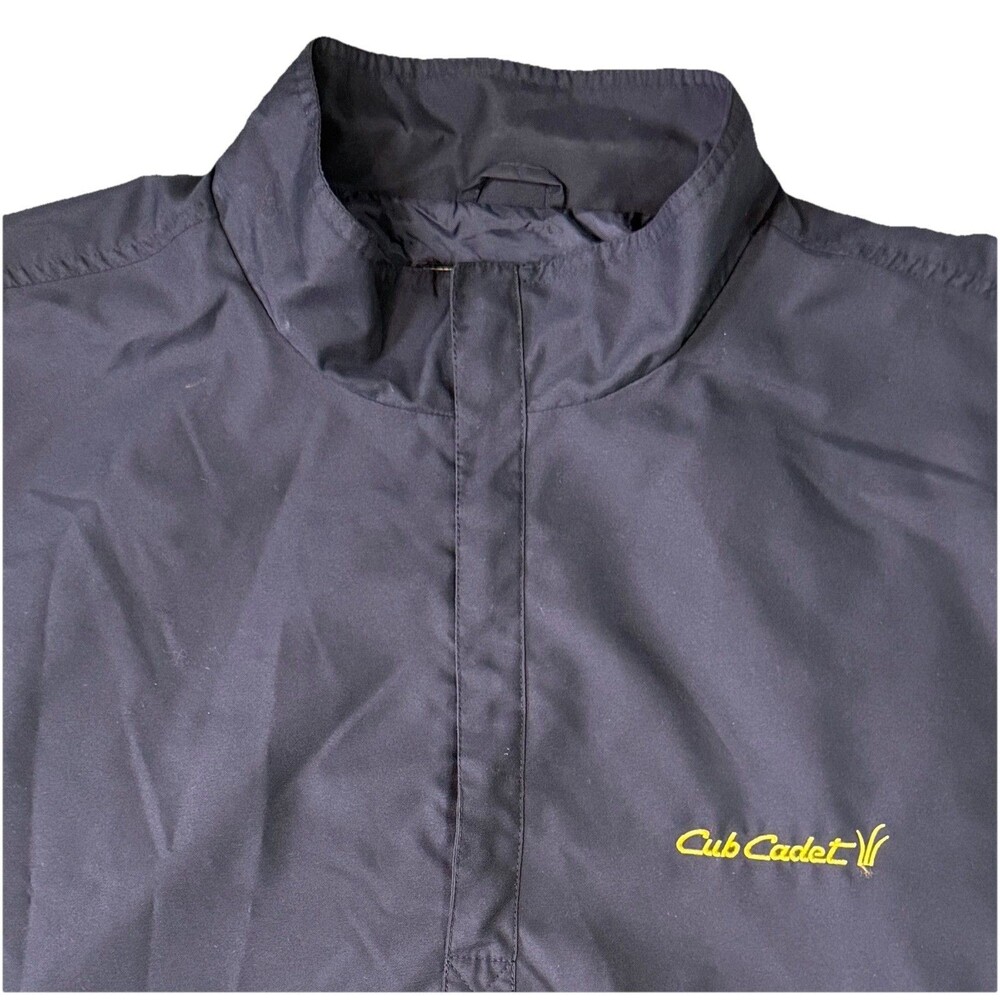 Cub Cadet North End Men’s Size XXL Navy Bomber Windbreaker Boxy Fit Lightweight